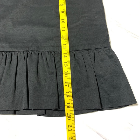 NWOT Jacob Black Mermaid High Waisted Knee Length Ruffle Skirt Size 0 - Picture 10 of 11